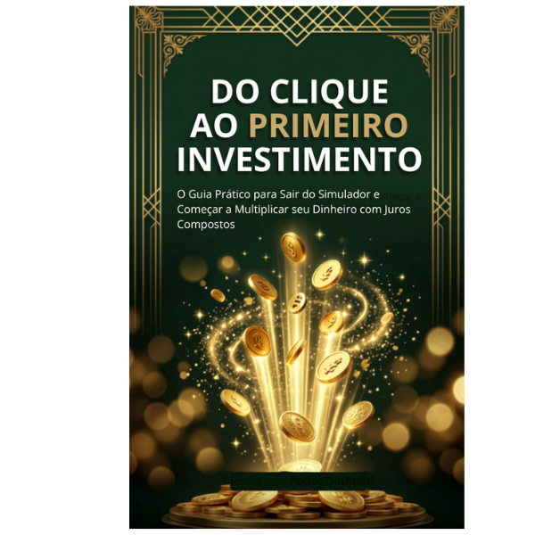 Capa do E-book Do Clique ao Primeiro Investimento